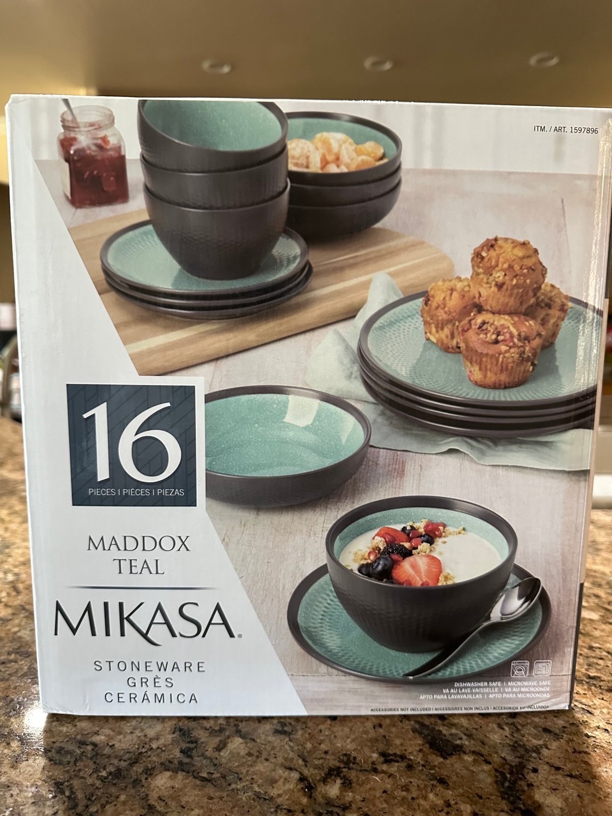 食器 Mikasa Breakfast Set Mikasa Maddox 16-piece Stoneware Dinnerware Set | Costco