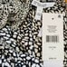 DEREK LAM 10 CROSBY 100% SILK COLD SHOULDER HALTER TOP