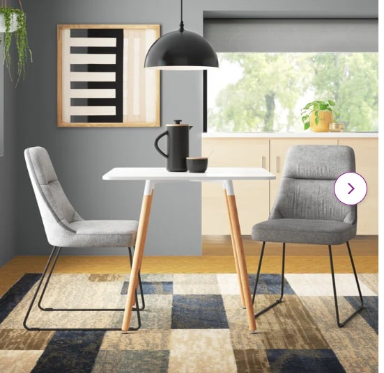 Durflinger 31.5 Solid Wood Dining Table