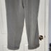 Linea Naturale 42 Gray Black Striped Cuffs BeltLoops Full Length Men Dress Pants