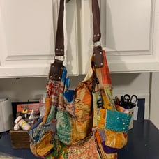 Free People Kaleidoscope Patch purse