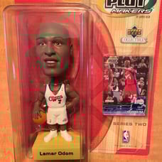Upper deck collectibles 2001 playmakers Lamar Odom