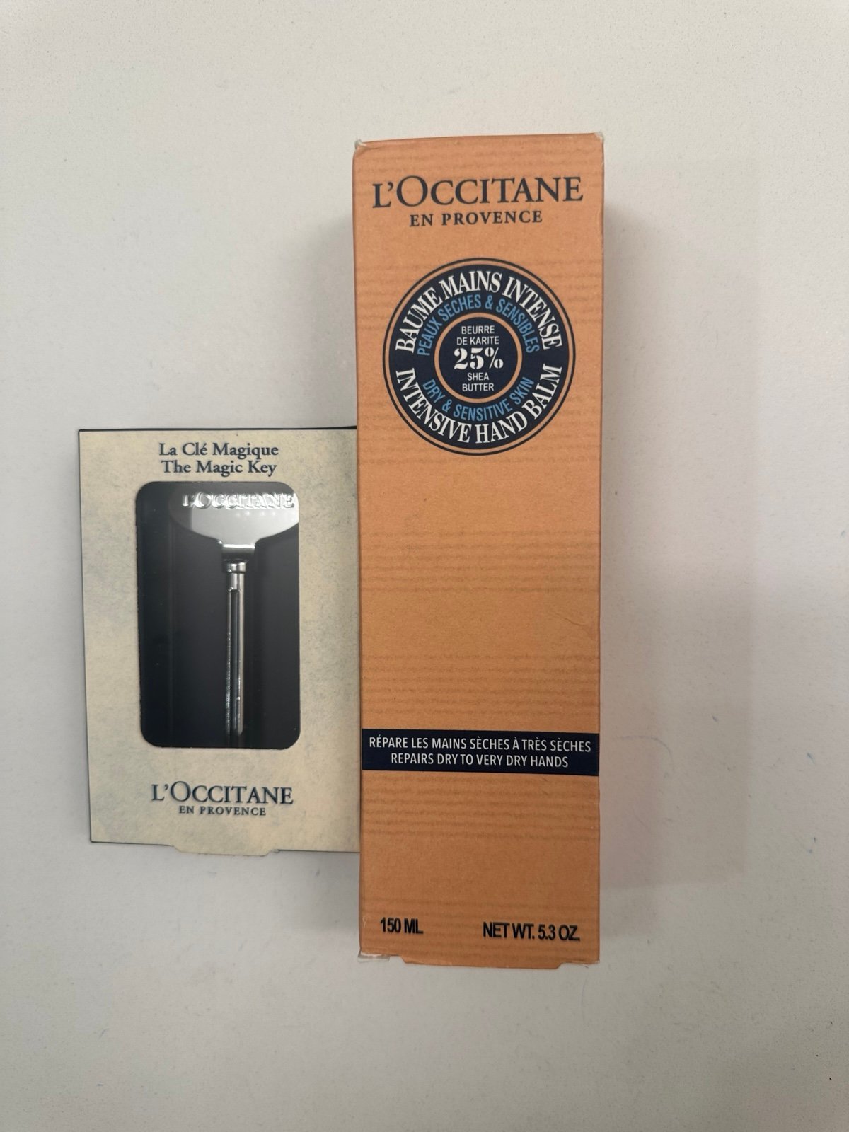 L'Occitane Hand Cream and Magic Key