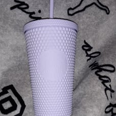 Lilac Grande Studded Starbucks Tumbler