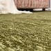 Alfa Rich 4x6 Area Rugs, Solid Green Rug, Cotton Soft Modern Washable Rugs