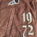 Nike Corduroy Swoosh High Brown Varsity Letterman Jacket Mens Size XL New Coat