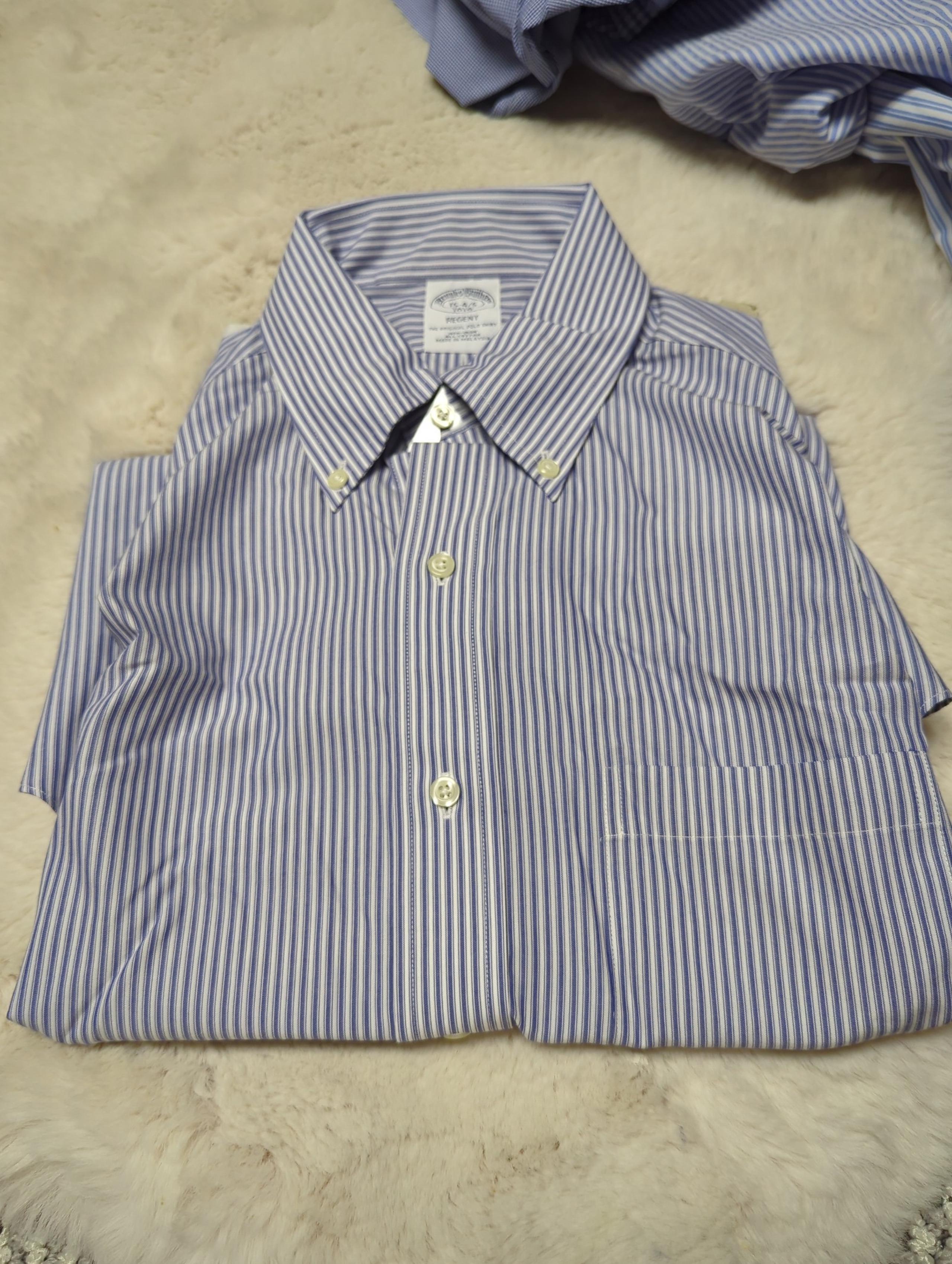NTW Brooks Brothers 1818 Regent Fit non-iron long sleeve shirt