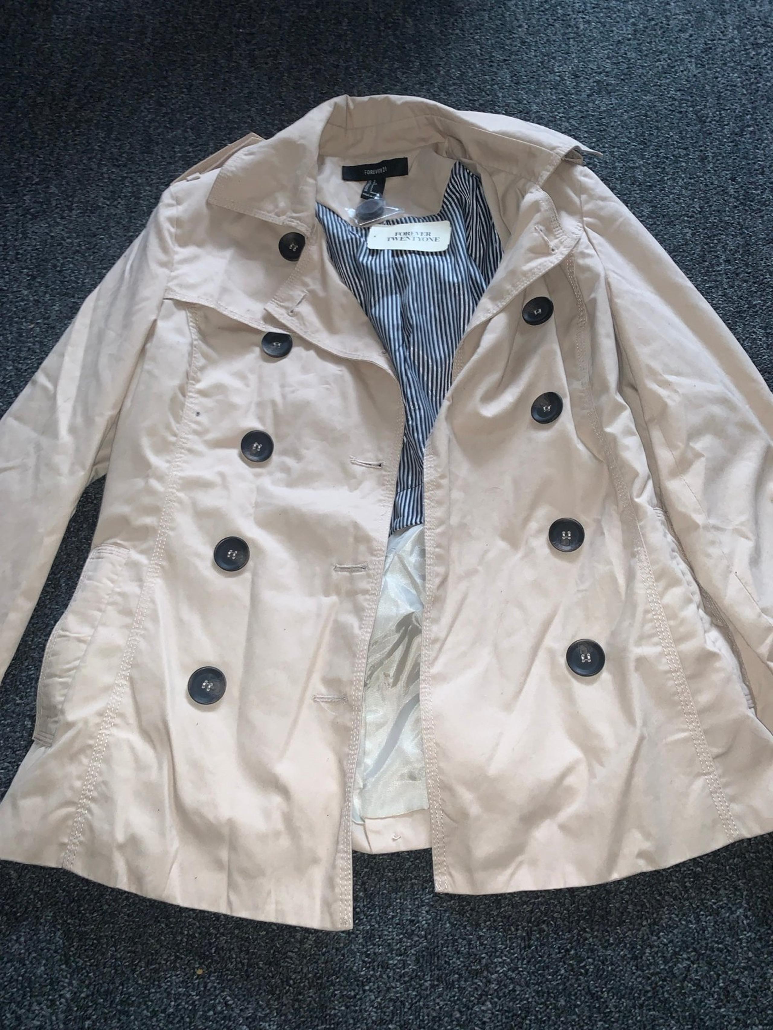 Forever 21 Trench Coat NWT Size S