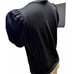 ALC Size Small • KATI Black Organic Cotton Crew Neck Puff Sleep Fashion T-Shirt