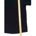 ALC Size Small • KATI Black Organic Cotton Crew Neck Puff Sleep Fashion T-Shirt