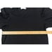 ALC Size Small • KATI Black Organic Cotton Crew Neck Puff Sleep Fashion T-Shirt
