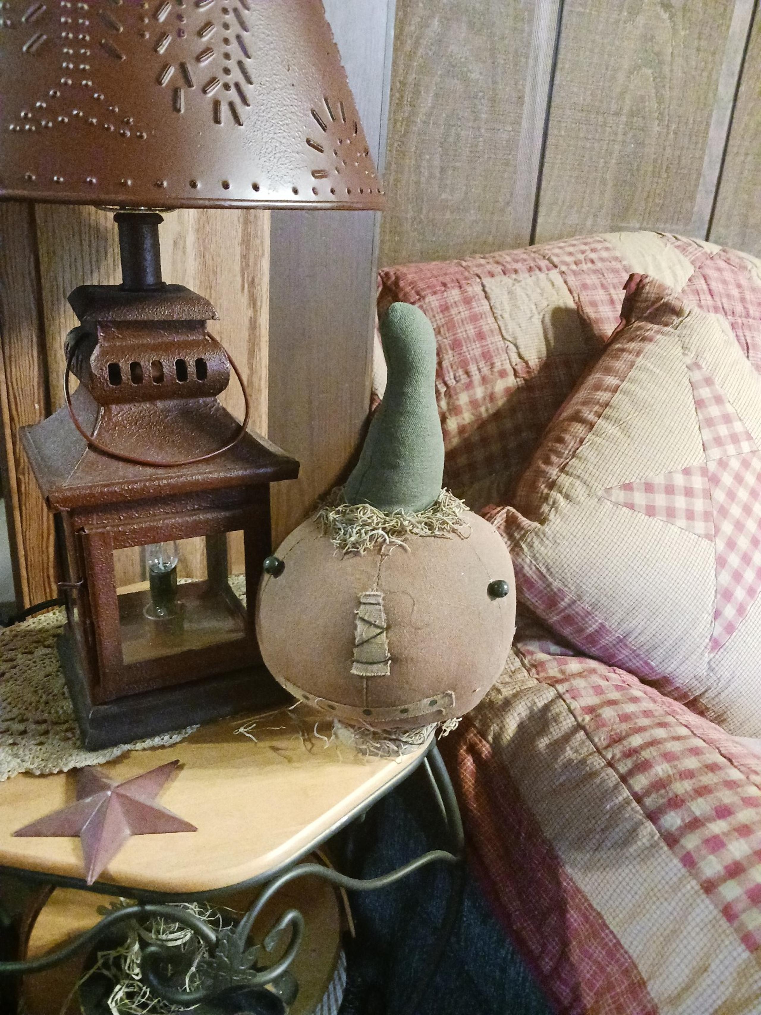 Primitive  Pumpkin Head