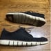 Cole Haan Zerogrand Knit Wingtip Oxford Dress Shoes Black Mens Size 10.5 M
