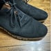 Cole Haan Zerogrand Knit Wingtip Oxford Dress Shoes Black Mens Size 10.5 M