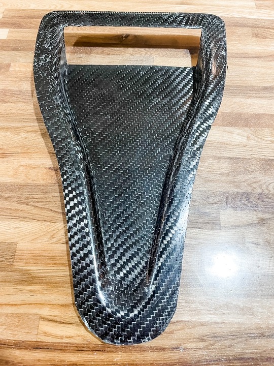 Carbon Fiber Naca Duct Inlet NEW Universal Glossy Finish IMPERFECT