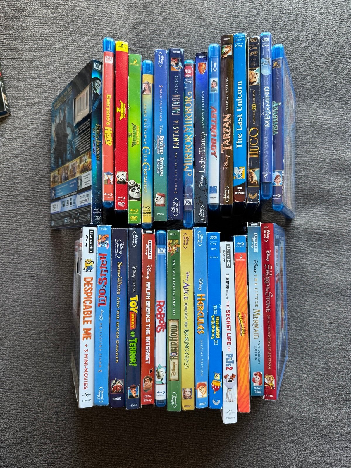 Family blu ray movie lot