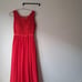 A red dress