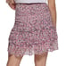 Karl Lagerfeld Paris Women's Printed Tiered Skirt Fuchsia Purple L