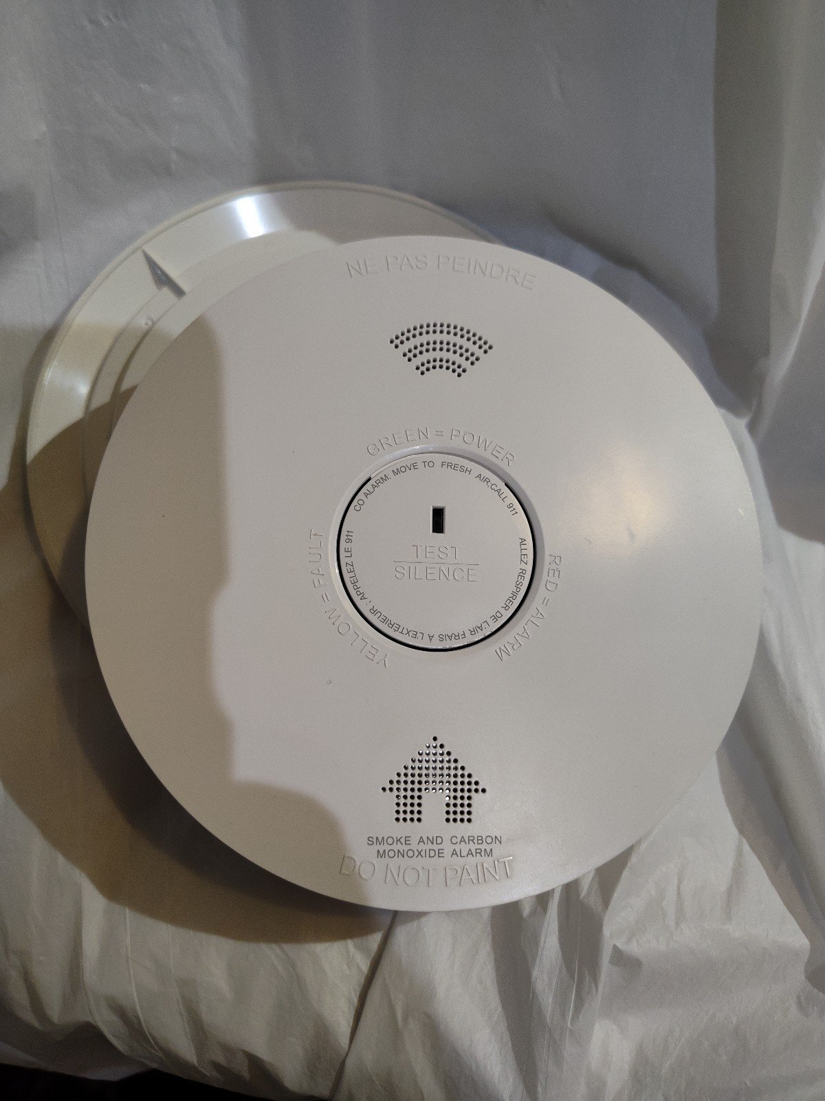Siterwell smoke/CO2 detector