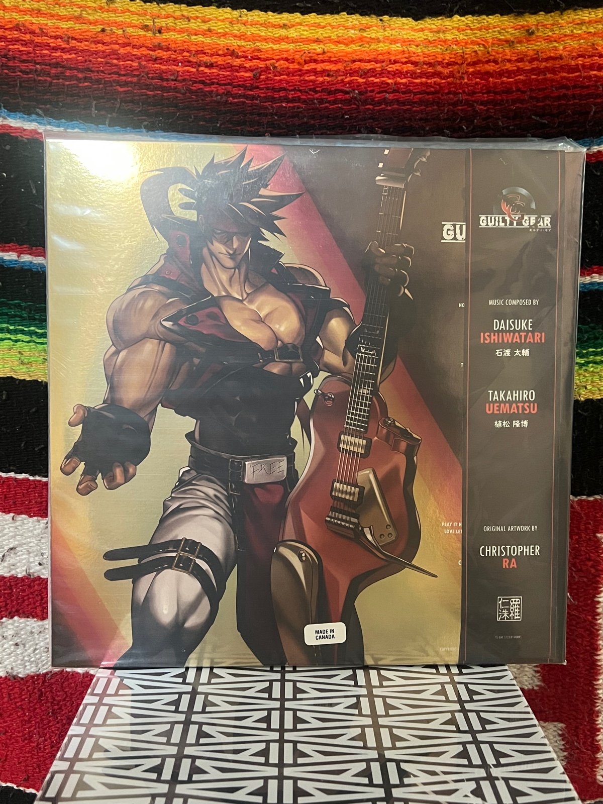 Guilty Gear Soundtrack 2xLP Shout & Burning Variant Vinyl - BRAND NEW w/ Bonus