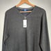 NWT Cutter & Buck Lakemont Tri-Blend Mens V-Neck Pullover Grey Sweater SZ Small