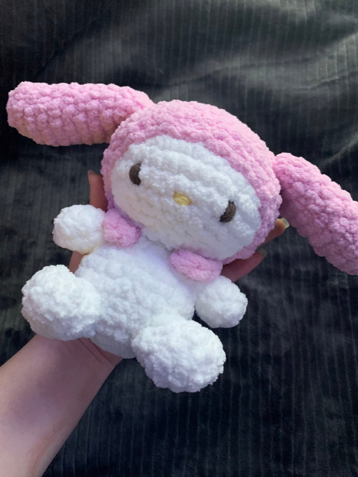 Big My Melody crochet Amigurumi plush