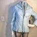 PAMELA McCOY LA MODE DOUBLE COLLAR LEATHER JACKET SIZE XS