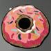 1pc Doughnut Shaped Floor Mat