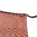 Vintage Tiered Midi Skirt Crochet Lace Large Boho Peasant Peach Fairy Romantic