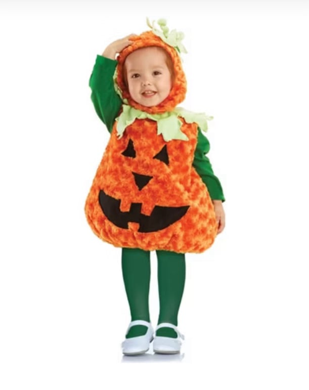 Underwraps Belly Babies Pumpkin Costume