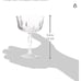 RCR Opera Cristalleria Champagne Glasses Italian Cut Crystal Set of 6- NEW