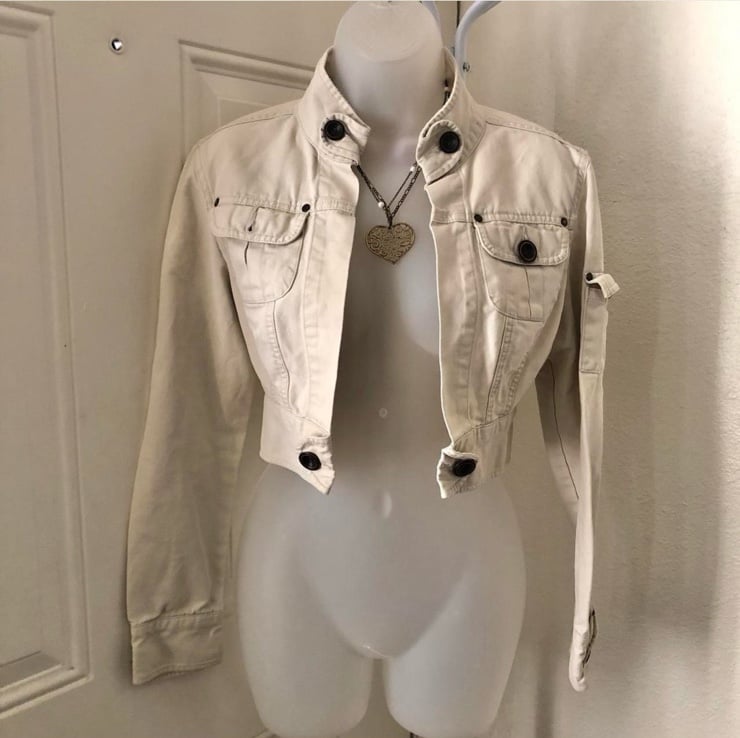 Grunge cropped Jacket