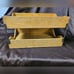 Wood Metal Office In/Out Box Vintage