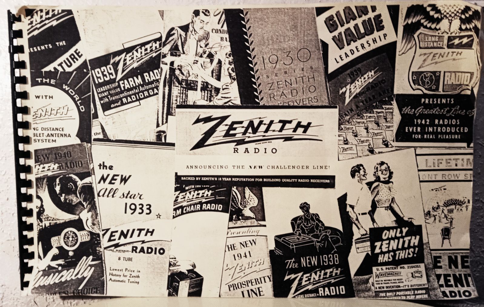 ZENITH BROCHURE BOOK / 1920-1946