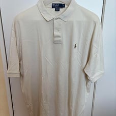 Polo by Ralph Lauren XL Polo Shirt Cream Color