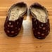 Sam Edelman Purple Brocade D’Orsay Pointed Toe Flats