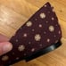 Sam Edelman Purple Brocade D’Orsay Pointed Toe Flats