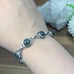 Solid Sterling Silver 925 Labradorite Bracelet Gemstone Bracelet New