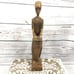 African Tribal Folk Art Hand Wood Statue