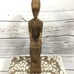 African Tribal Folk Art Hand Wood Statue