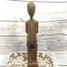 African Tribal Folk Art Hand Wood Statue