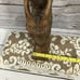 African Tribal Folk Art Hand Wood Statue
