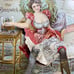 1890’s MECHANICAL risqué woman Victorian trade card from THE Brunswick Cigar Co.