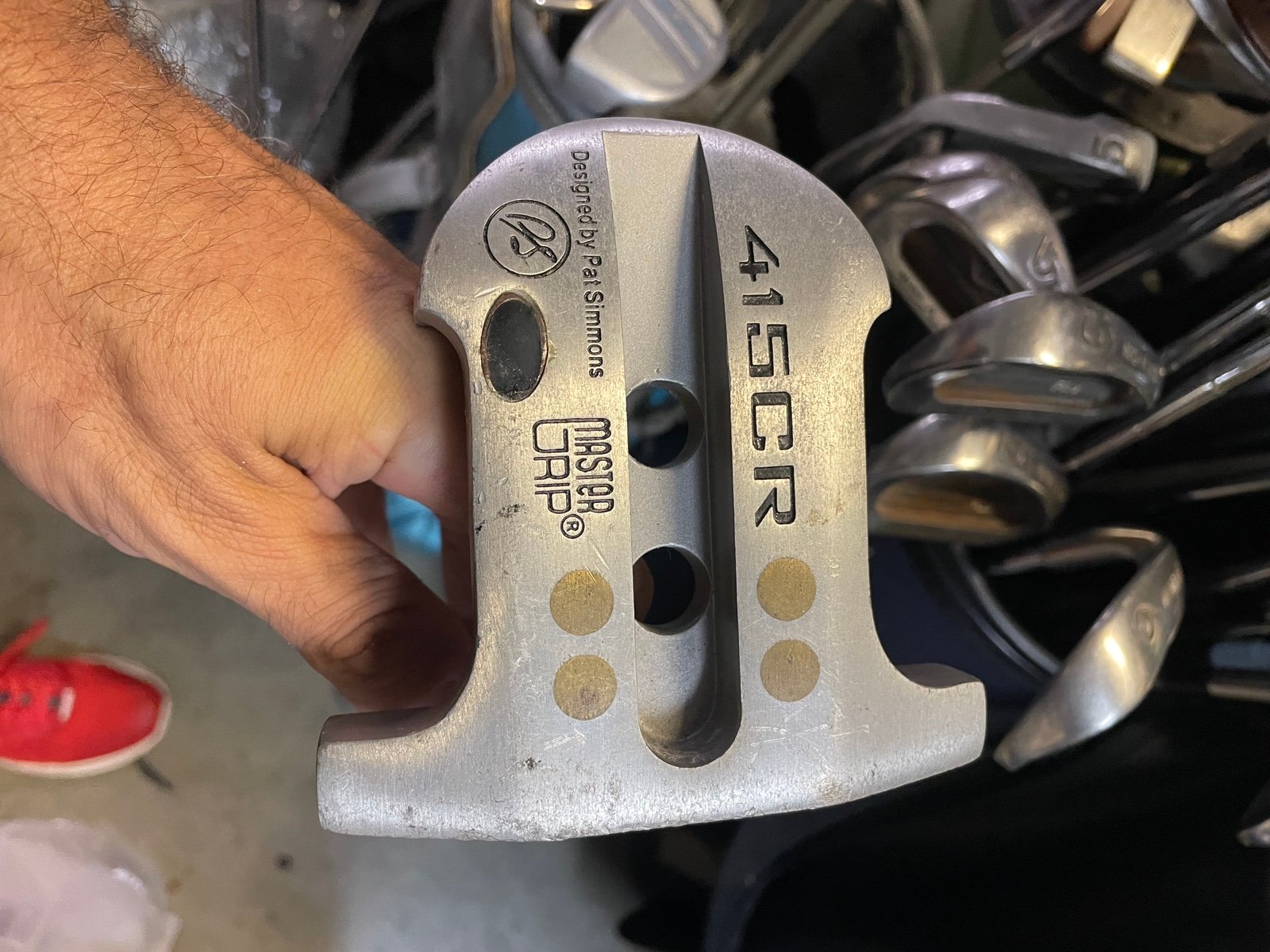 Master grip 415cr golf putter