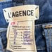 L'Agence The Margot High Rise Ankle Skinny Jeans in Dark Vintage Size 25 NWT