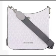 ❤️ MICHAEL KORS- SIGNATURE LOGO BRILEY MESSENGER BAG ❤️ NEW CONDITION!