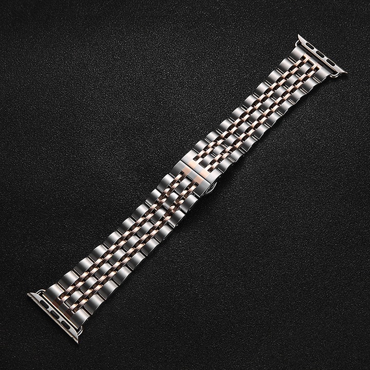 Only Band - Stainless Steel Strap for Apple watch band 38mm 40mm 41mm