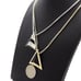 DAFT PUNK PENDANT &20 24 BOX CHAIN SET