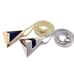 DAFT PUNK PENDANT &20 24 BOX CHAIN SET