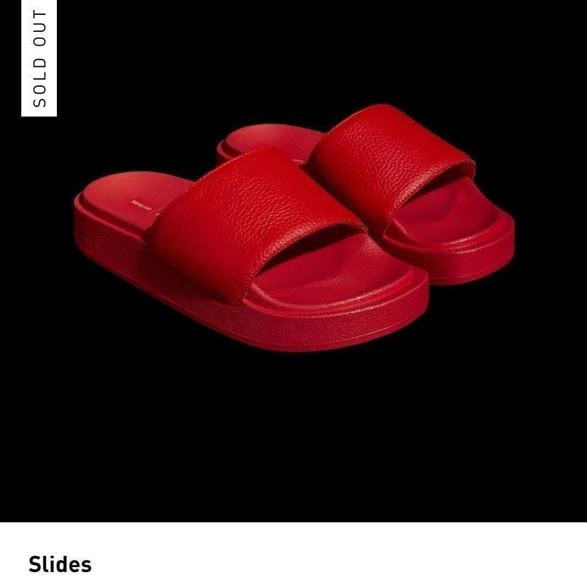 Ivy Park park Adidas slides Ivy Heart 8 New In Box